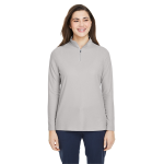 Core365 Ladies' Fusion ChromaSoft™ Pique Quarter-Zip