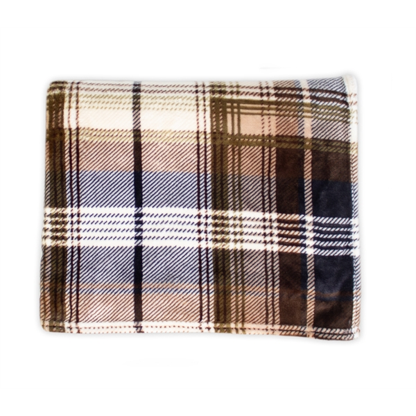 Classic Plaid Throw | McCabe Promotional Advertising Inc. - Event gift ...