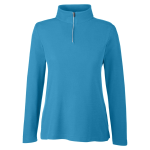 Core365 Ladies' Fusion ChromaSoft™ Pique Quarter-Zip