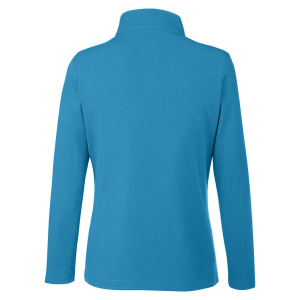 Core365 Ladies' Fusion ChromaSoft™ Pique Quarter-Zip