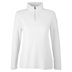 Core365 Ladies' Fusion ChromaSoft™ Pique Quarter-Zip